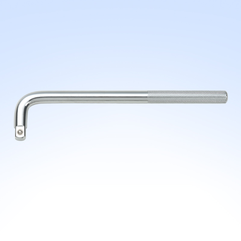 L-handle (knurled,chrome-plated)