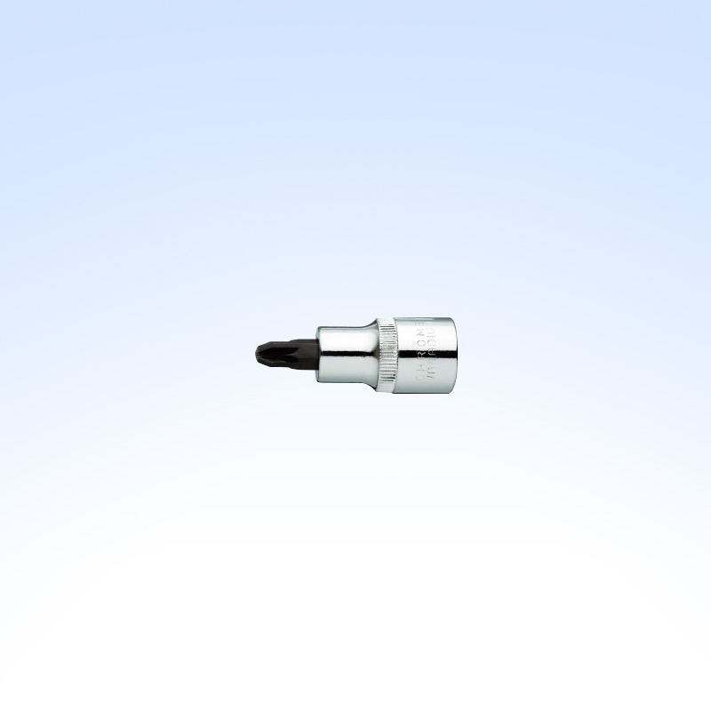 1/4"DR.HBS (single-groove type, knurled, chrome-plated)