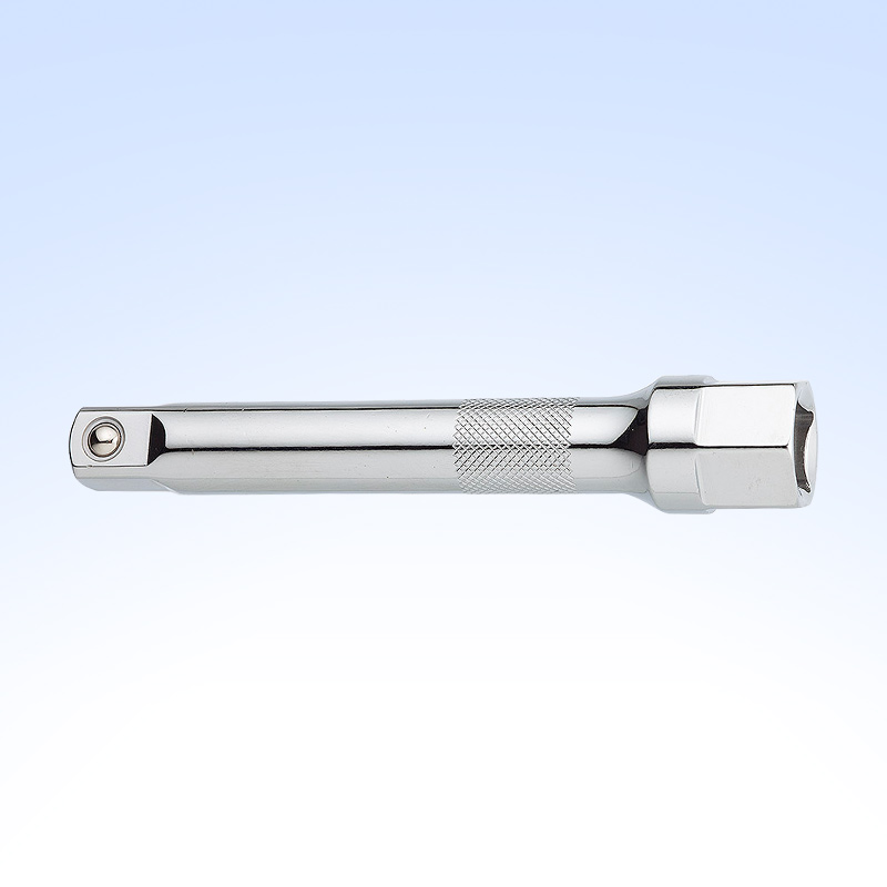 Hex Point Extension bar (knurled , chrome-plated)