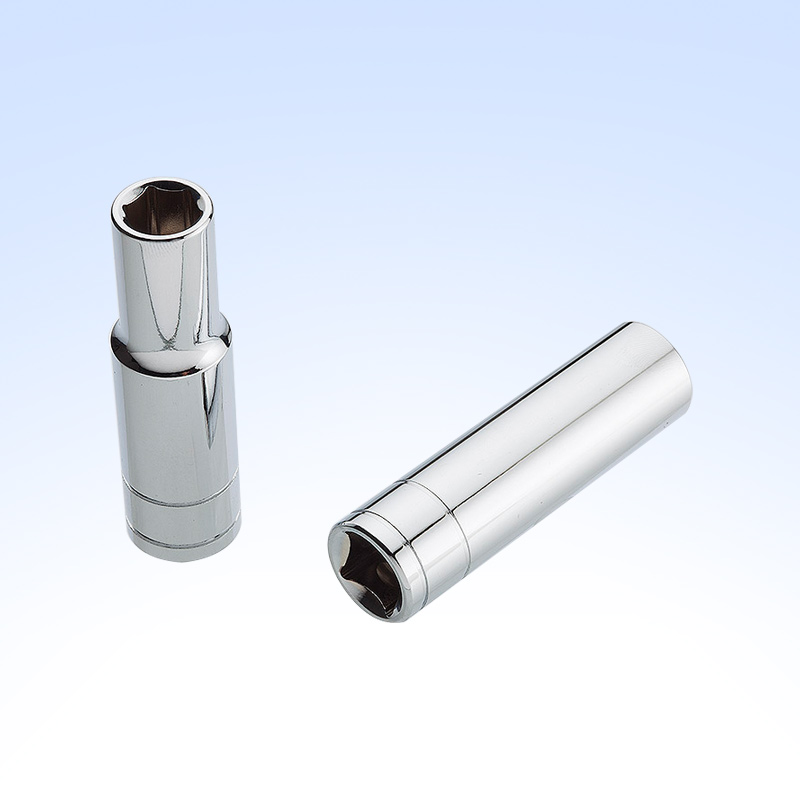 1/2" DR.Deep Socket (double-groove type ,chrome-plated)