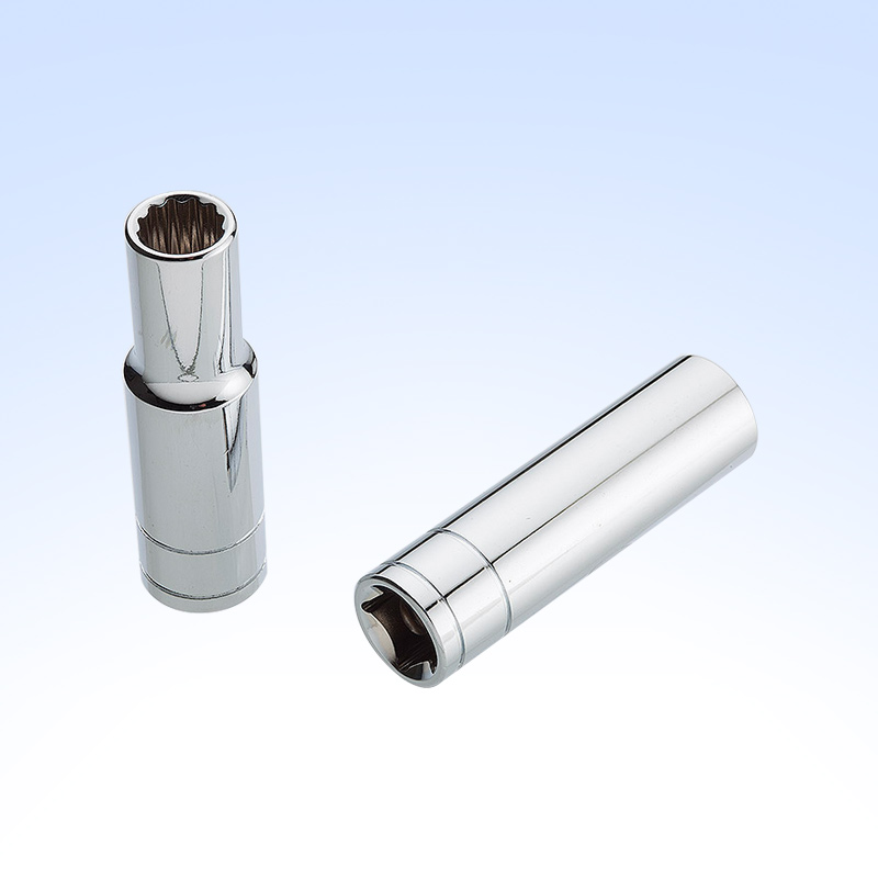1/2" DR.Deep Socket (double-groove type,chrome-plated)