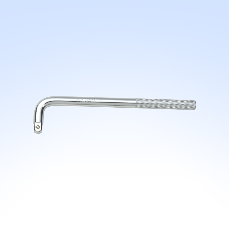 L-handle (knurled,chrome-plated)