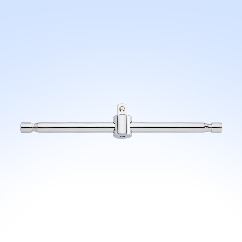 Sliding T-bar (satin finished handle, chrome-plated)