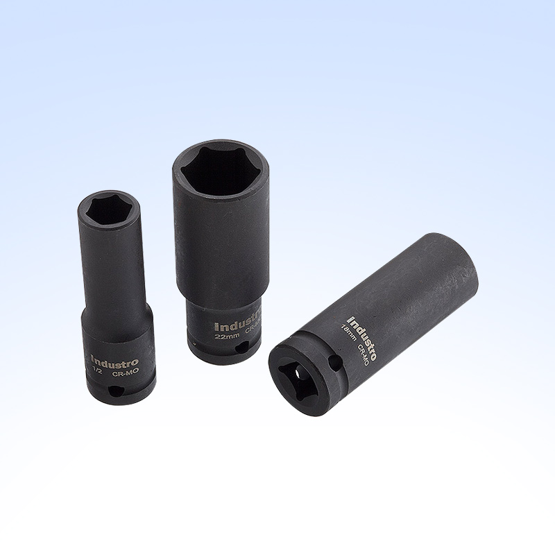1/2" DR. Deep Air Impact Socket (electroplated)